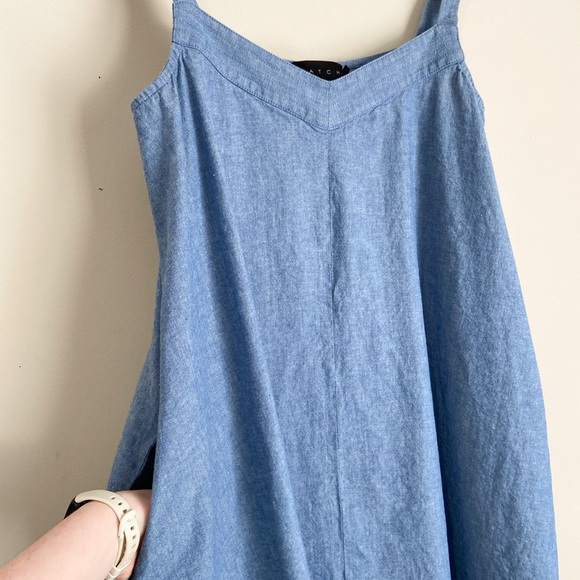 Hatch Chambray Midi Dress Jumper - Picture 3 of 7